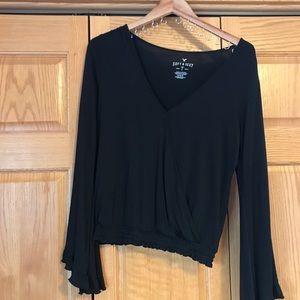American Eagle black soft & sexy top